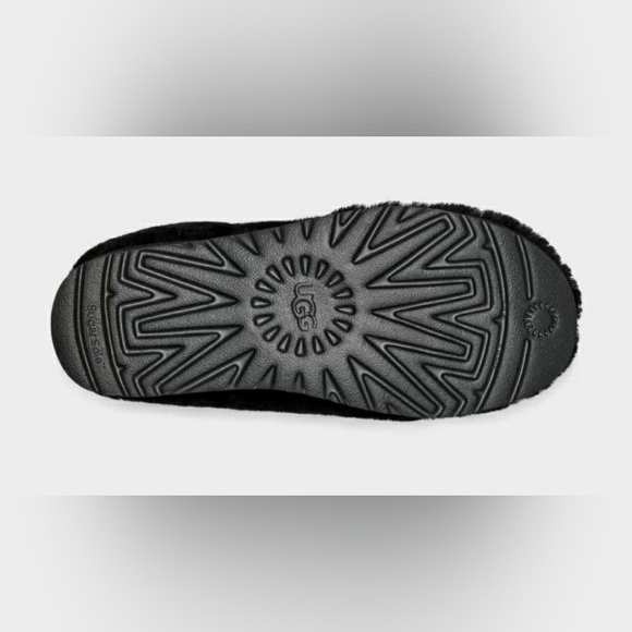 UGG Women's CLASSIC COZY BOOTIE Slipper Shoe Wmns 10 BLACK - Picture 4 of 7